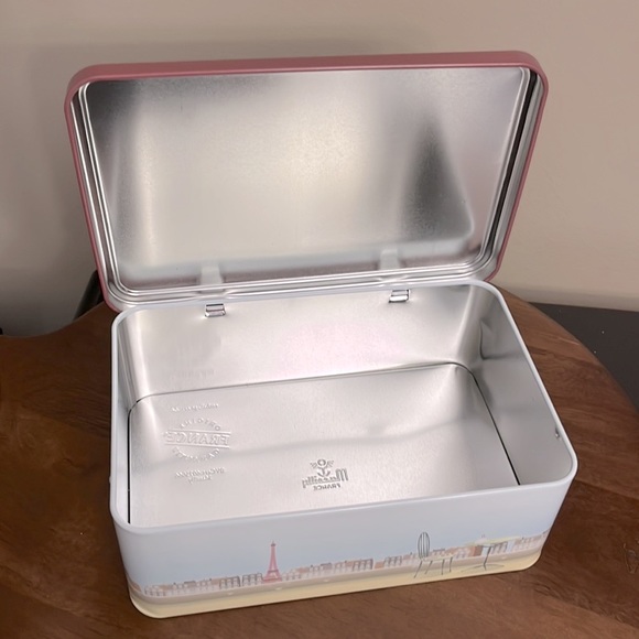 Lot of 3 Paris Decorated Tins by Massilly France - 7.25" x 5.25" - Picture 7 of 15